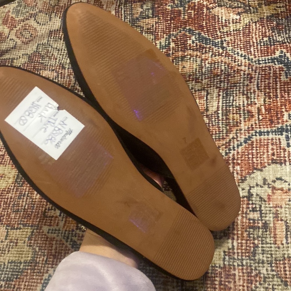 Madewell The Suede Kasey Mule in Faux Shearling NB286 - Picture 4 of 4